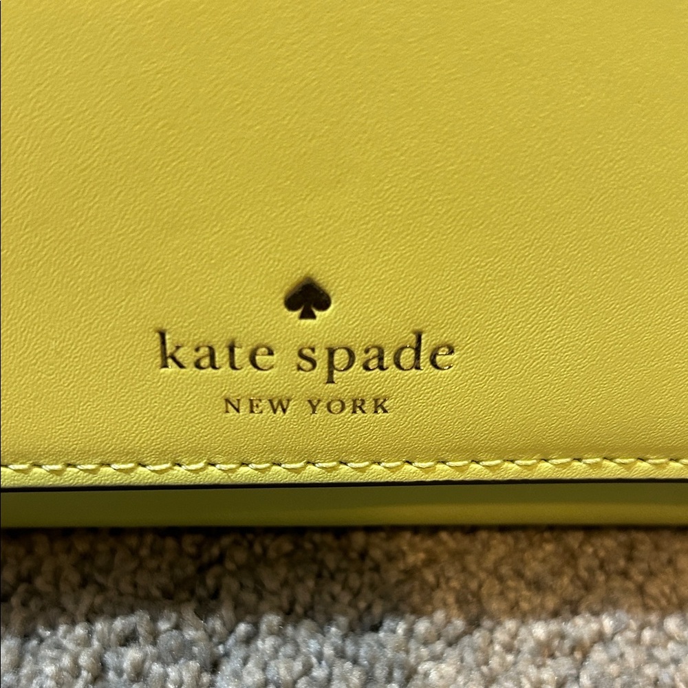 Kate Spade Lemon Yellow Crossbody Bag - Picture 2 of 16
